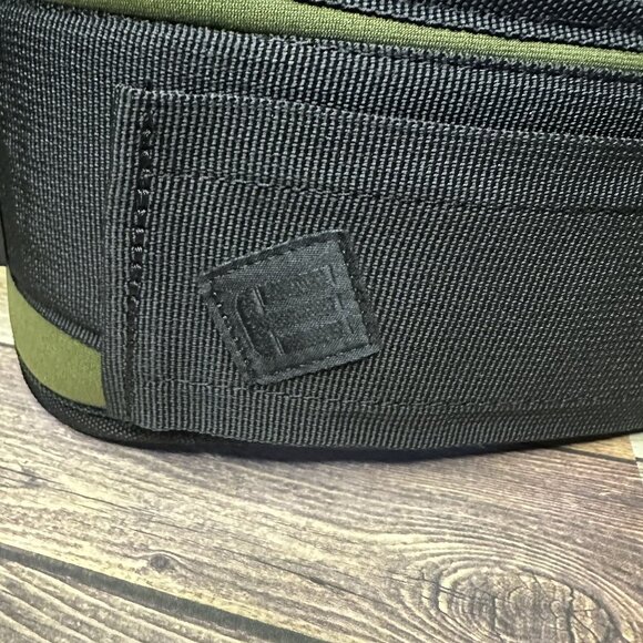 NWT ETHOS Axis Nylon Weightlifting Belt 5.5" Size Medium (Olive) - Picture 3 of 11